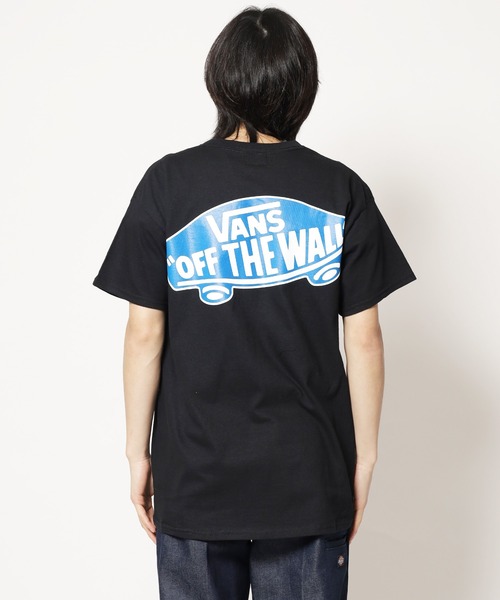 VANS（バンズ）の「VANS/ヴァンズ M V&SKATE Logo TEE Ｔシャツ（Tシャツ/カットソー・メンズ・ネイビー/ホワイト/ブラック・M/L/XL）」の10枚目の写真