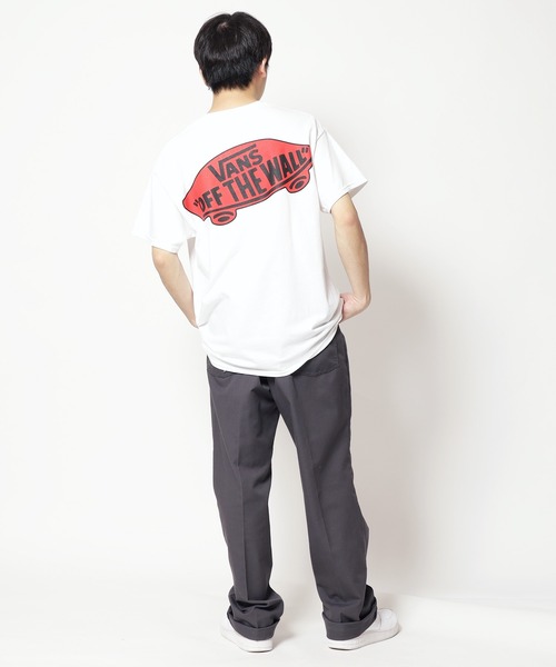 VANS（バンズ）の「VANS/ヴァンズ M V&SKATE Logo TEE Ｔシャツ（Tシャツ/カットソー・メンズ・ネイビー/ホワイト/ブラック・M/L/XL）」の22枚目の写真