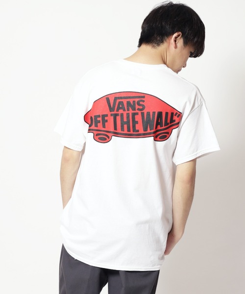 VANS（バンズ）の「VANS/ヴァンズ M V&SKATE Logo TEE Ｔシャツ（Tシャツ/カットソー・メンズ・ネイビー/ホワイト/ブラック・M/L/XL）」の18枚目の写真