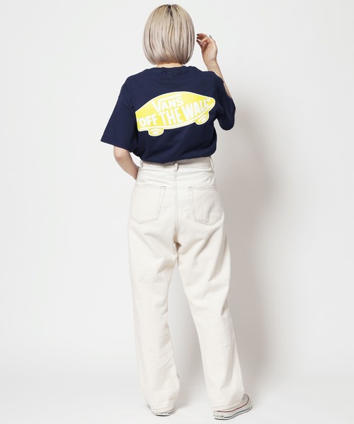 VANS（バンズ）の「VANS/ヴァンズ M V&SKATE Logo TEE Ｔシャツ（Tシャツ/カットソー・メンズ・ネイビー/ホワイト/ブラック・M/L/XL）」の16枚目の写真