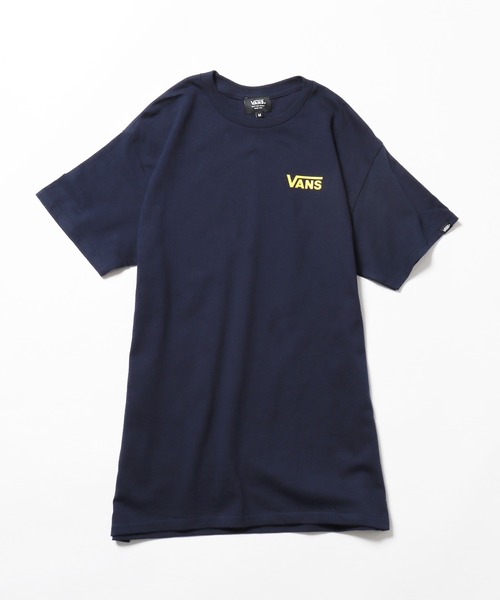 VANS（バンズ）の「VANS/ヴァンズ M V&SKATE Logo TEE Ｔシャツ（Tシャツ/カットソー・メンズ・ネイビー/ホワイト/ブラック・M/L/XL）」の12枚目の写真