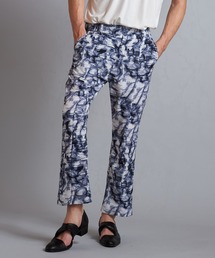 【NO ID.】Back Slit Flare Pants / バック スリット フレア パンツ