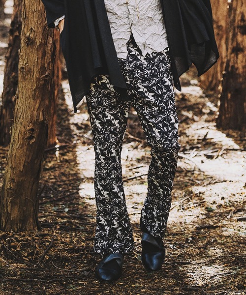 NO ID.(ノーアイディ)の「【NO ID.】Back Slit Flare Pants / バック スリット フレア パンツ(その他パンツ・メンズ・ブラック/その他16/その他7・1/2)」の20枚目の写真