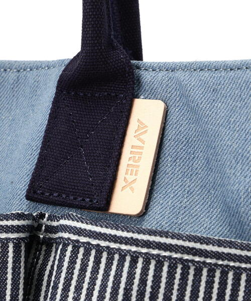 AVIREX（アヴィレックス）の「AVIATOR'S DINER TOTE BAG SMALL SIZE / アヴィエーターズ ダイナー トートバッグ Sサイズ / AVIREX / アヴィレックス（トートバッグ・メンズ・ホワイト系2/その他6・F）」の8枚目の写真