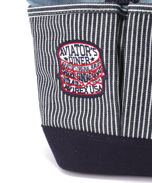 AVIREX（アヴィレックス）の「AVIATOR'S DINER TOTE BAG SMALL SIZE / アヴィエーターズ ダイナー トートバッグ Sサイズ / AVIREX / アヴィレックス（トートバッグ・メンズ・ホワイト系2/その他6・F）」の10枚目の写真