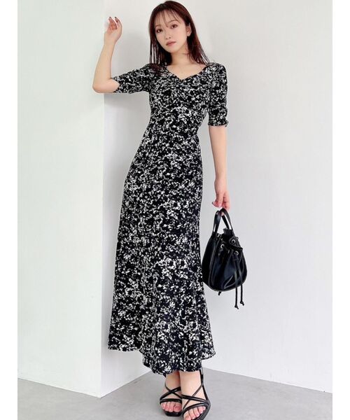 RESEXXY（リゼクシー）の「バックオープンマーメイドワンピース（ワンピース・レディース・グリーン/アイボリー/その他/その他1・FREE）」の15枚目の写真