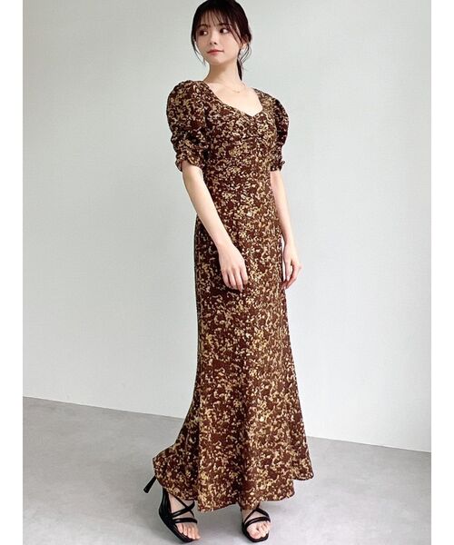 RESEXXY（リゼクシー）の「バックオープンマーメイドワンピース（ワンピース・レディース・グリーン/アイボリー/その他/その他1・FREE）」の7枚目の写真