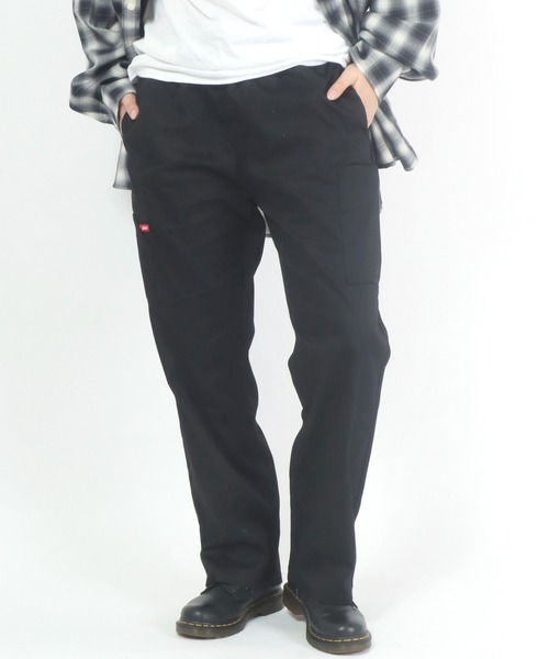 Dickies（ディッキーズ）の「Dickies（ディッキーズ）ホスピタルパンツ/シェフパンツ/ワイドカラーパンツ/ワークパンツ レディース（チノパンツ・レディース・ブラック/ブルー/ピンク/グリーン/パープル・M/L）」の6枚目の写真
