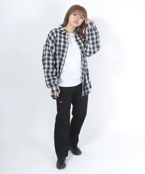 Dickies（ディッキーズ）の「Dickies（ディッキーズ）ホスピタルパンツ/シェフパンツ/ワイドカラーパンツ/ワークパンツ レディース（チノパンツ・レディース・ブラック/ブルー/ピンク/グリーン/パープル・M/L）」の11枚目の写真
