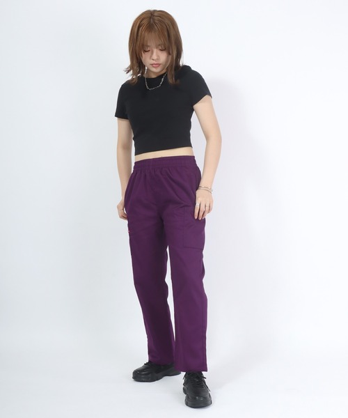 Dickies（ディッキーズ）の「Dickies（ディッキーズ）ホスピタルパンツ/シェフパンツ/ワイドカラーパンツ/ワークパンツ レディース（チノパンツ・レディース・ブラック/ブルー/ピンク/グリーン/パープル・M/L）」の18枚目の写真