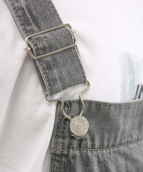 CORPUS TOKYO（コーパス トーキョー）の「デニムサロペット（サロペット/オーバーオール・メンズ・グレー・1/2/3）」の11枚目の写真