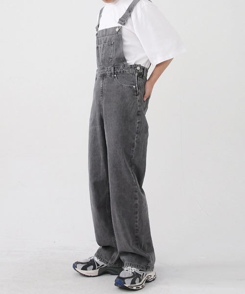 CORPUS TOKYO（コーパス トーキョー）の「デニムサロペット（サロペット/オーバーオール・メンズ・グレー・1/2/3）」の10枚目の写真