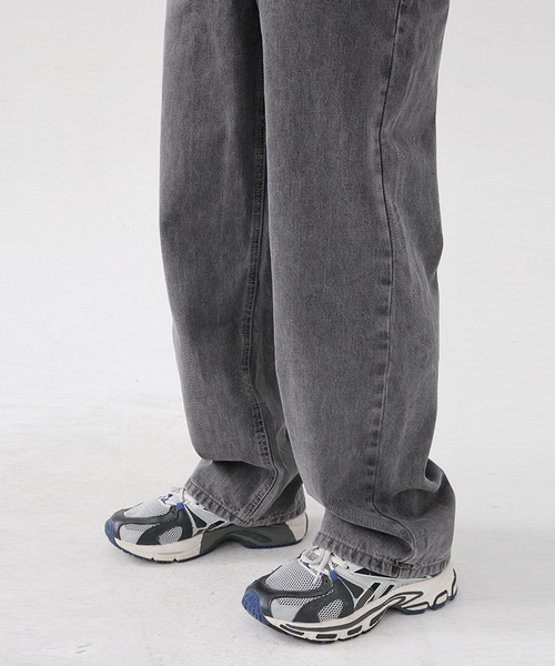 CORPUS TOKYO（コーパス トーキョー）の「デニムサロペット（サロペット/オーバーオール・メンズ・グレー・1/2/3）」の3枚目の写真