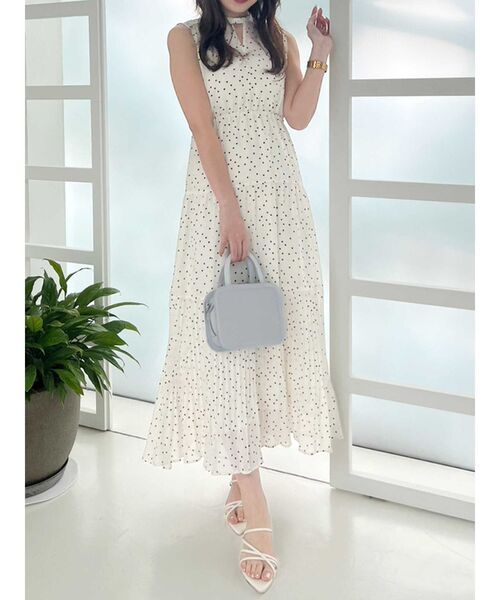 MERCURYDUO（マーキュリーデュオ）の「ナローストラップポイントトゥサンダル（サンダル・レディース・オフホワイト/ラベンダー/ブラック・36/38）」の15枚目の写真