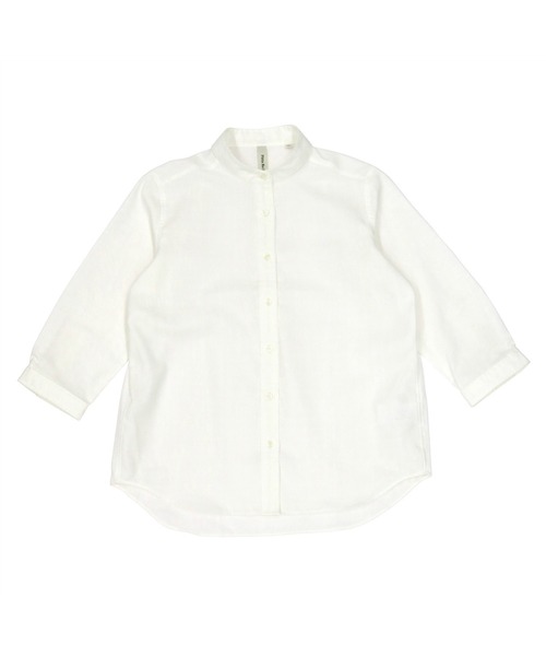 Pitta Re:)（ピッタリ）の「【Pitta Re:)】ふわっとガーゼシャツ 七分袖 綿100% レディースカジュアルシャツ（シャツ/ブラウス・レディース・ホワイト・LL/S/M/L）」の17枚目の写真