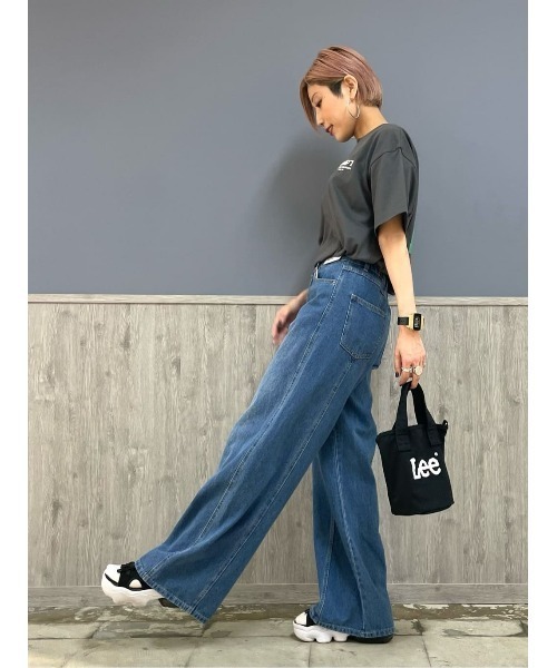 CAMP7（キャンプセブン）の「【CAMP7】厚盛ラバープリントＴシャツ（Tシャツ/カットソー・レディース・ホワイト/ブルー/ダークグレー・M/L）」の21枚目の写真