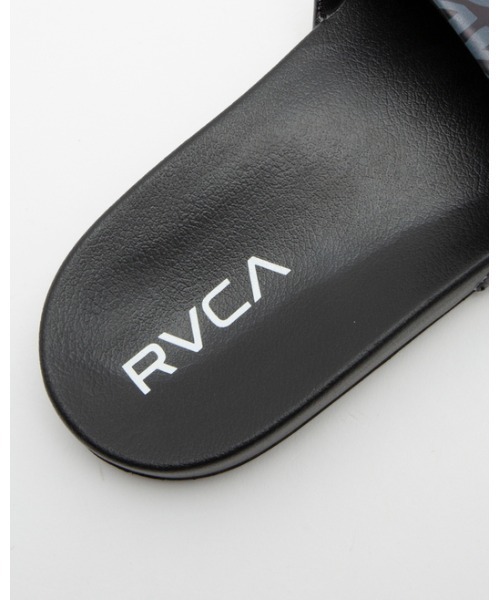 RVCA(ルーカ)の「RVCA メンズ VA WAVE SHOWER SLIDE サンダル【2023年春夏モデル】/ルーカシャワサン(シャワーサンダル)(サンダル・メンズ・ブラック/ホワイト・10/8/9)」の8枚目の写真