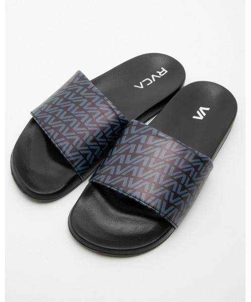 RVCA(ルーカ)の「RVCA メンズ VA WAVE SHOWER SLIDE サンダル【2023年春夏モデル】/ルーカシャワサン(シャワーサンダル)(サンダル・メンズ・ブラック/ホワイト・10/8/9)」の20枚目の写真