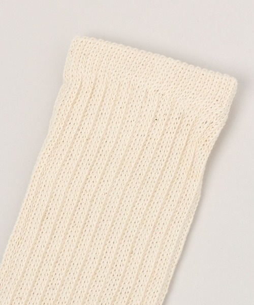 Healthknit（ヘルスニット）の「【Healthknit】シンカー無地ソックス（ソックス/靴下・メンズ・ホワイト/その他5・FREE）」の4枚目の写真