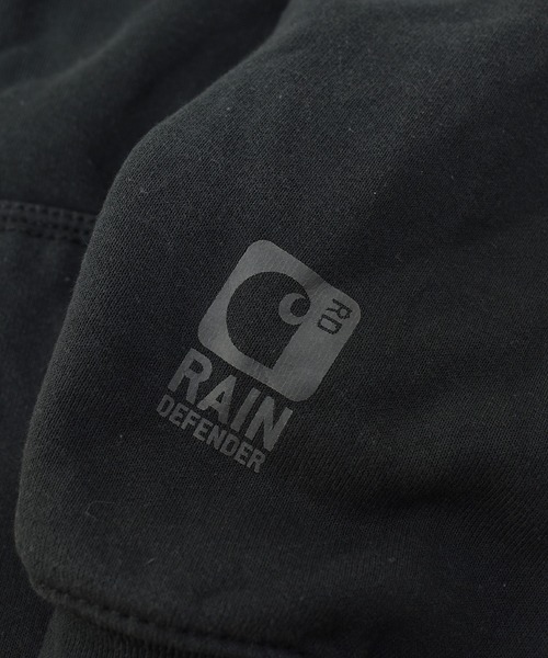 Carhartt（カーハート）の「【ヴィンテージ古着】Carhartt / カーハート RAIN DEFENDER スウェット ジップアップパーカー 企業ロゴ刺繍入り（パーカー・メンズ・ブラック・XX-LARGE）」の6枚目の写真