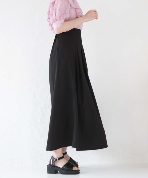 archives(アルシーヴ)の「レイヤードラップスカート×ショートパンツ(その他パンツ・レディース・ブラック/アイボリー/グレイッシュブルー・MEDIUM)」の14枚目の写真