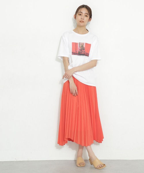 LB.03/カラーフォト前後2wayTシャツ