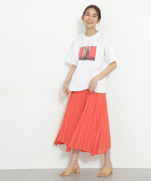 LB.03/カラーフォト前後2wayTシャツ