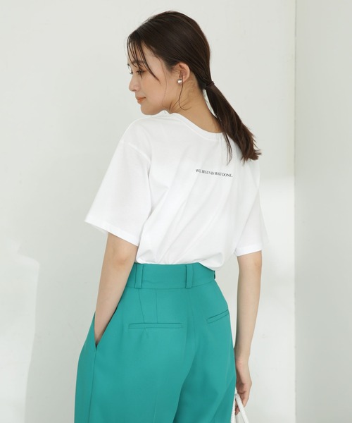 LB.03/カラーフォト前後2wayTシャツ