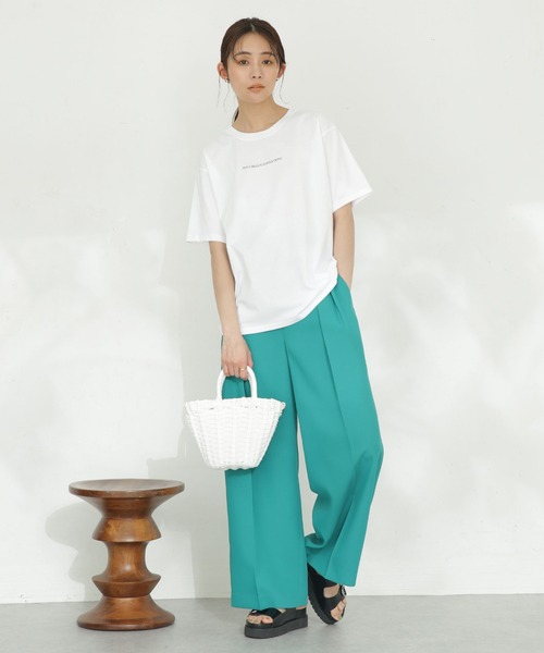 LB.03/カラーフォト前後2wayTシャツ