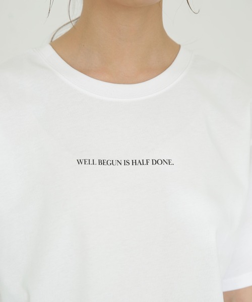 NANO universe（ナノユニバース）の「LB.03/カラーフォト前後2wayTシャツ（Tシャツ/カットソー・レディース・レッド/グリーン・FREE）」の13枚目の写真