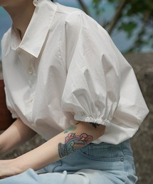 Vipoa | ルーズシルエットパフスリーブシャツブラウス(シャツ/ブラウス)