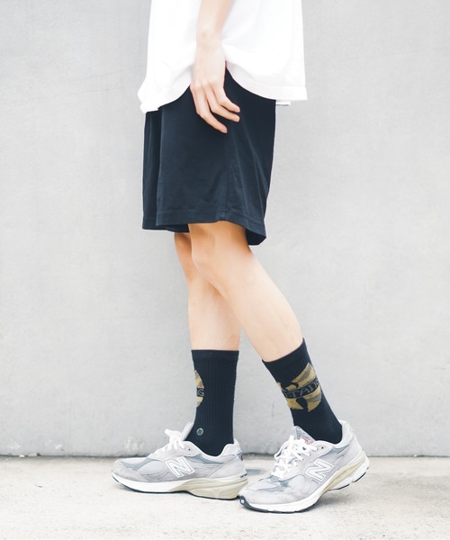 LOS ANGELES APPAREL（ロサンゼルスアパレル）の「【Los Angeles Apparel/ロサンゼルス・アパレル】Mens Heavy Jersey Mid Short 　ウエストゴム 　ショートパンツ　 イージーパンツ（その他パンツ・メンズ・ブラック/オフホワイト・SMALL/MEDIUM/LARGE/X-LARGE）」の10枚目の写真