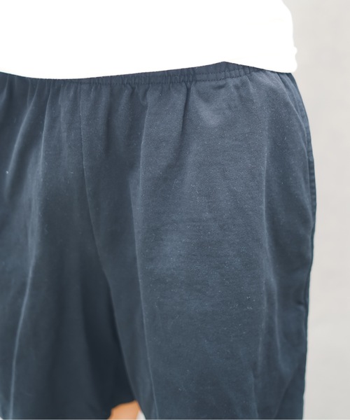 LOS ANGELES APPAREL（ロサンゼルスアパレル）の「【Los Angeles Apparel/ロサンゼルス・アパレル】Mens Heavy Jersey Mid Short 　ウエストゴム 　ショートパンツ　 イージーパンツ（その他パンツ・メンズ・ブラック/オフホワイト・SMALL/MEDIUM/LARGE/X-LARGE）」の15枚目の写真