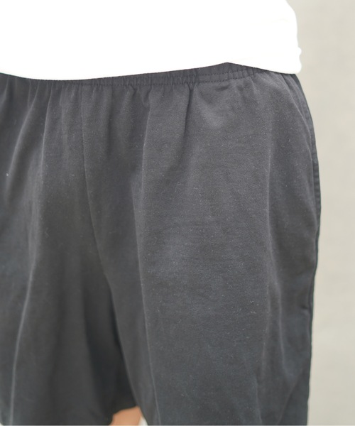 LOS ANGELES APPAREL（ロサンゼルスアパレル）の「【Los Angeles Apparel/ロサンゼルス・アパレル】Mens Heavy Jersey Mid Short 　ウエストゴム 　ショートパンツ　 イージーパンツ（その他パンツ・メンズ・ブラック/オフホワイト・SMALL/MEDIUM/LARGE/X-LARGE）」の17枚目の写真
