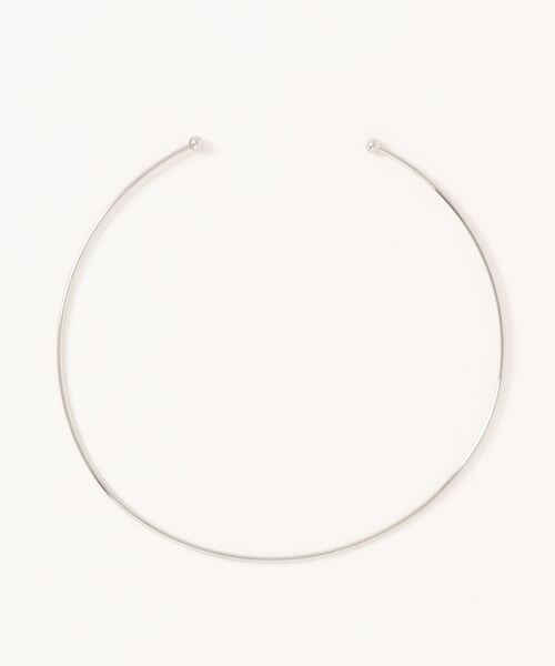 LOWRYS FARM（ローリーズファーム）の「ステンレスチョーカー　906565（ネックレス・レディース・ゴールド/シルバー/グレー系その他/キャメル・FREE）」の12枚目の写真