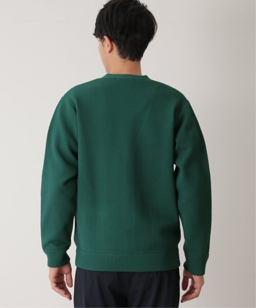 ikka（イッカ）の「GOKU楽ニット鹿の子カーディガン（カーディガン/ボレロ・メンズ・ネイビー/ベージュ/グリーン・S/M/L/XL）」の18枚目の写真