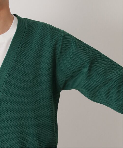 ikka（イッカ）の「GOKU楽ニット鹿の子カーディガン（カーディガン/ボレロ・メンズ・ネイビー/ベージュ/グリーン・S/M/L/XL）」の20枚目の写真