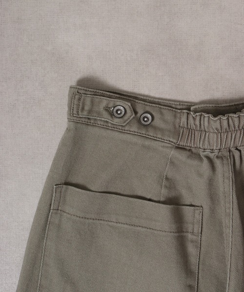hunch(ハンチ)の「hunch ハイウエストワイドパンツ 製品バイオウォッシュ(その他パンツ・レディース・カーキ/ベージュ/ブラウン・M)」の20枚目の写真