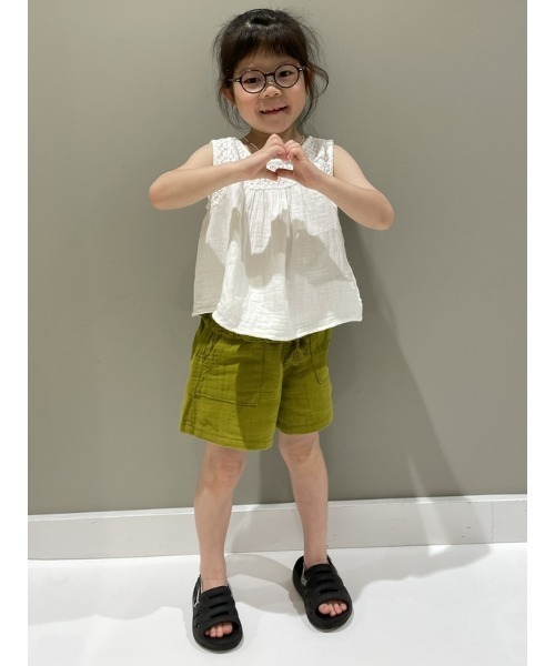GAP(ギャップ)の「ウォッシュウェル ユーティリティ プルオンショートパンツ (キッズ)(その他パンツ・キッズ・ネイビー/ライトインディゴブルー/グリーン/ホワイト系その他・L/M/XL/XS/S/XXL)」の5枚目の写真