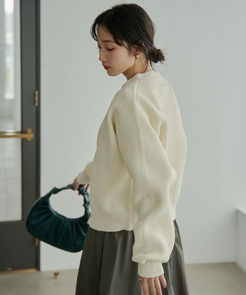 coen（コーエン）の「ハーフムーンギャザーハンドバッグ（ハンドバッグ・レディース・ブラック/ターコイズブルー・FREE）」の10枚目の写真