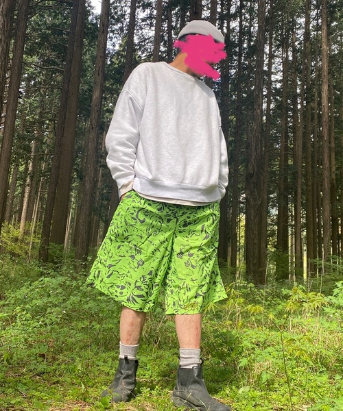 AlexanderLeeChang(アレキサンダーリーチャン)の「NYANCAMO TRACK JAM(その他パンツ・メンズ・ブラック/ライム・2/3)」の9枚目の写真