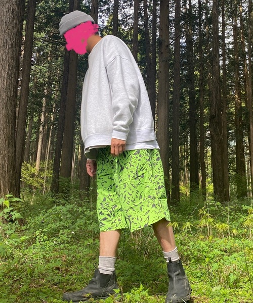 AlexanderLeeChang(アレキサンダーリーチャン)の「NYANCAMO TRACK JAM(その他パンツ・メンズ・ブラック/ライム・2/3)」の7枚目の写真