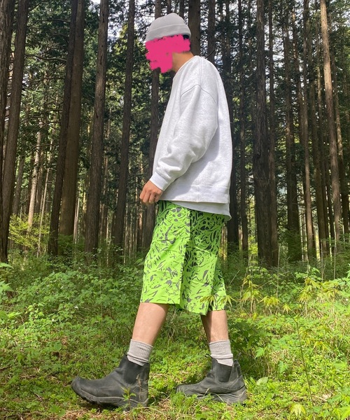 AlexanderLeeChang(アレキサンダーリーチャン)の「NYANCAMO TRACK JAM(その他パンツ・メンズ・ブラック/ライム・2/3)」の6枚目の写真