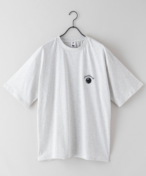 Red Cap Girl(レッドキャプガール)の「【RED CAP GIRL/レッドキャップガール】 バックプリント ビッグTシャツ ビッグシルエット 8ボール 90s コットン100% ユニセックス(Tシャツ/カットソー・メンズ・チャコールグレー/グレー/ブルー/ホワイト・LARGE/MEDIUM)」の15枚目の写真
