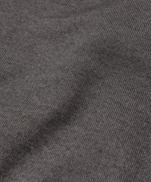 MEN'S BIGI(メンズビギ)の「【FILIPPO DE LAURENTIIS】12G天竺ハイゲージニット(ニット/セーター・メンズ・ボルドー/グレー/ターコイズブルー・01/02/03)」の18枚目の写真