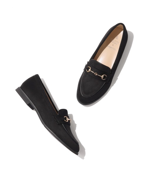 ROPE' PICNIC(ロペピクニック)の「ROPE' PICNIC PASSAGE byHARUTA/リサイクルスエードフラットローファー(ローファー・レディース・ブラック/ネイビー/ブラウン系その他2/チャコールグレー・22.5cm/24.5cm/24.0cm/25.0cm/23.5cm/23.0cm)」の19枚目の写真