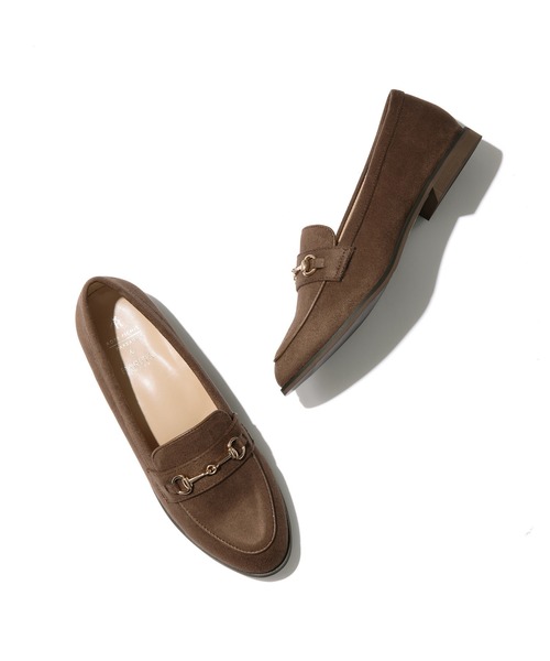 ROPE' PICNIC(ロペピクニック)の「ROPE' PICNIC PASSAGE byHARUTA/リサイクルスエードフラットローファー(ローファー・レディース・ブラック/ネイビー/ブラウン系その他2/チャコールグレー・22.5cm/24.5cm/24.0cm/25.0cm/23.5cm/23.0cm)」の5枚目の写真