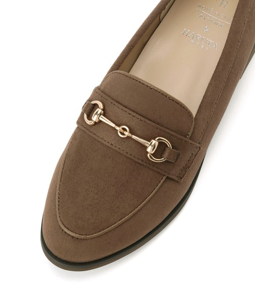 ROPE' PICNIC(ロペピクニック)の「ROPE' PICNIC PASSAGE byHARUTA/リサイクルスエードフラットローファー(ローファー・レディース・ブラック/ネイビー/ブラウン系その他2/チャコールグレー・22.5cm/24.5cm/24.0cm/25.0cm/23.5cm/23.0cm)」の9枚目の写真