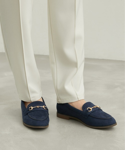 ROPE' PICNIC(ロペピクニック)の「ROPE' PICNIC PASSAGE byHARUTA/リサイクルスエードフラットローファー(ローファー・レディース・ブラック/ネイビー/ブラウン系その他2/チャコールグレー・22.5cm/24.5cm/24.0cm/25.0cm/23.5cm/23.0cm)」の16枚目の写真