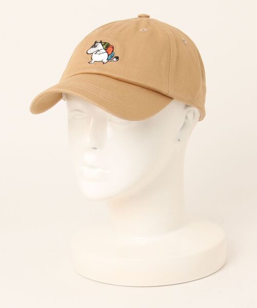 【2022SS】moomin ムーミン/ キャップ 帽子 \"ムーミントロール\" MOOMIN キャップ 帽子 / ムーミン DADSATINCAPADULT NBJ